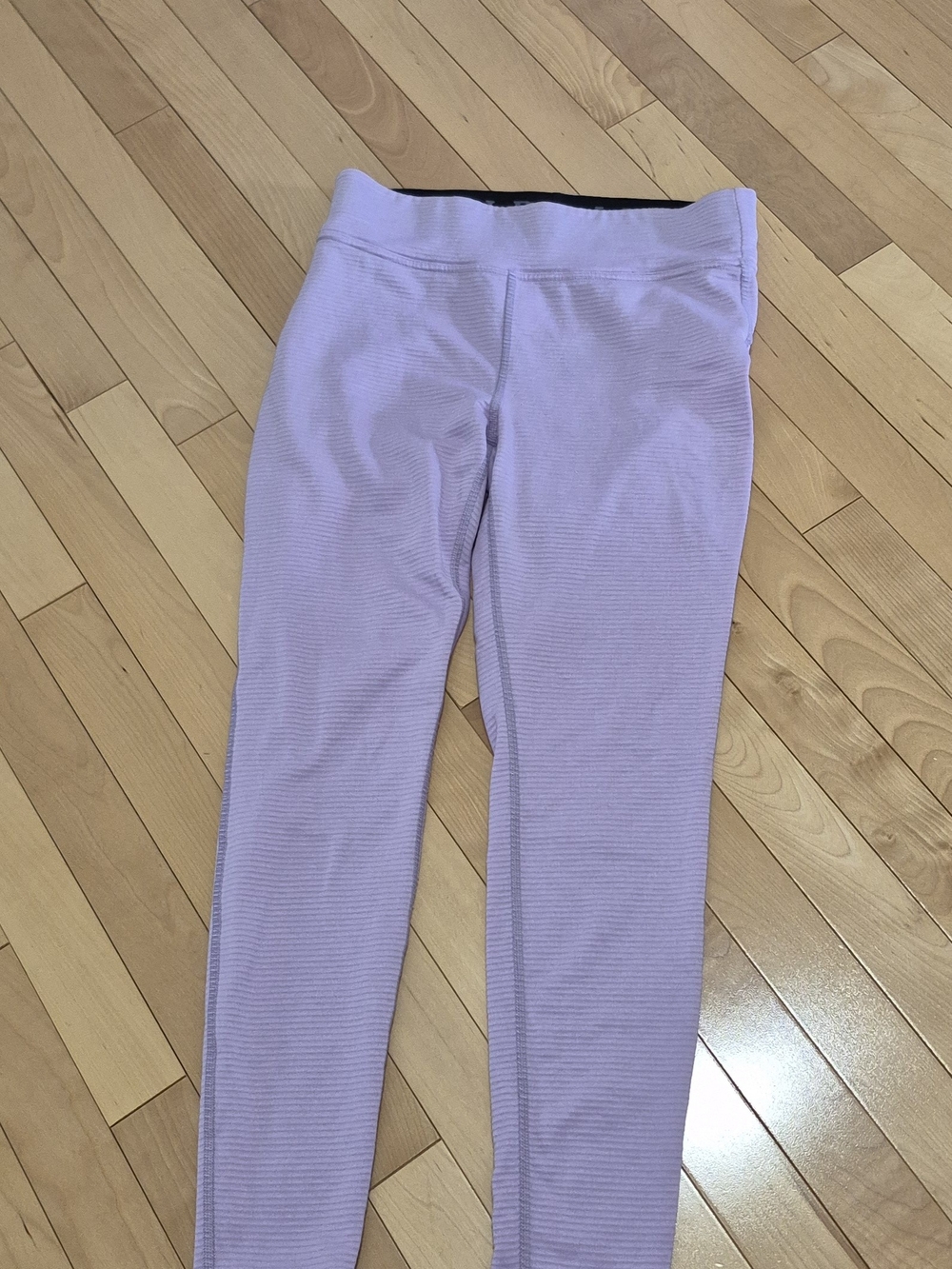 L.L. Bean Lilac BASELAYER PANTS Women's 2 PRS.